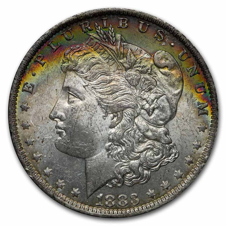 Random Year - 1878-1904 Morgan Dollars BU Beautifully Toned