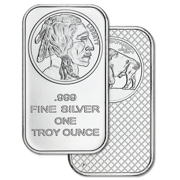 Silvertowne Buffalo Silver Bar
