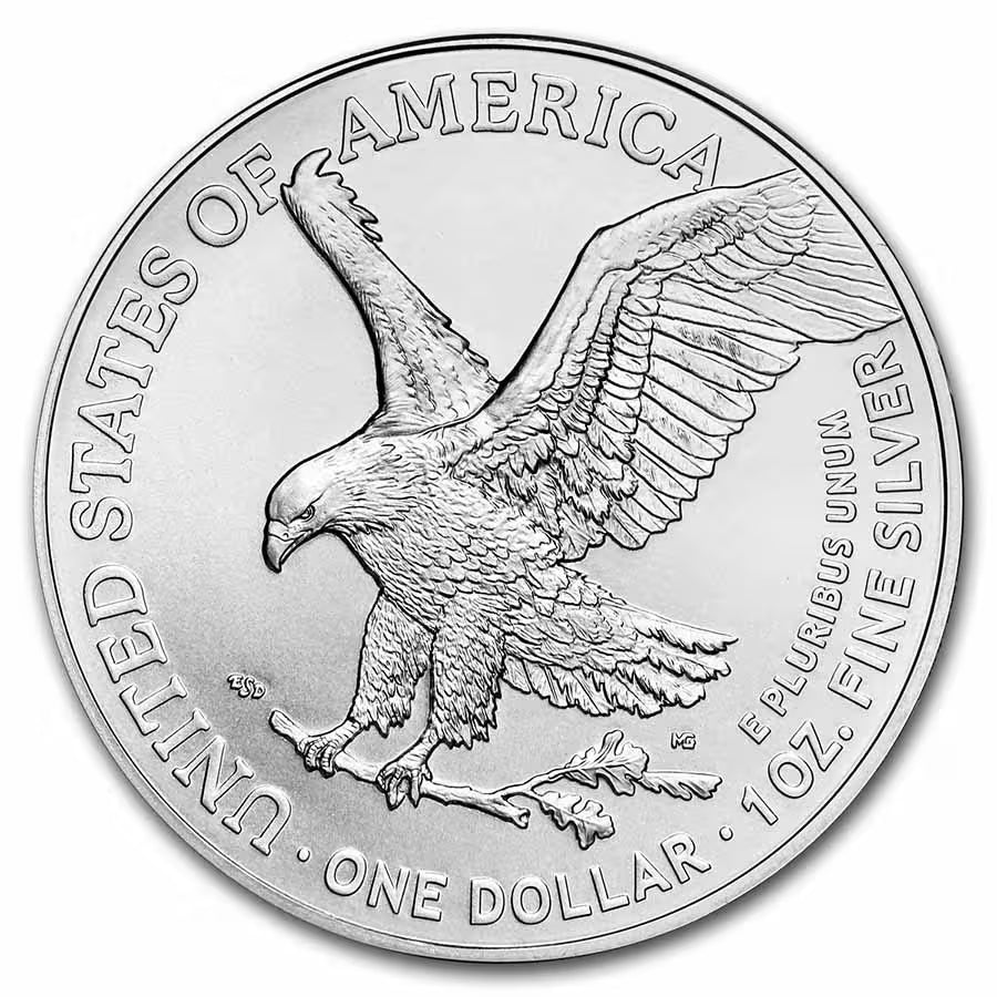 2022 1 oz American Silver Eagle $1 Coin BU