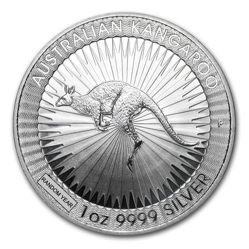 Random Year - Australia 1 oz Silver Kangaroo BU