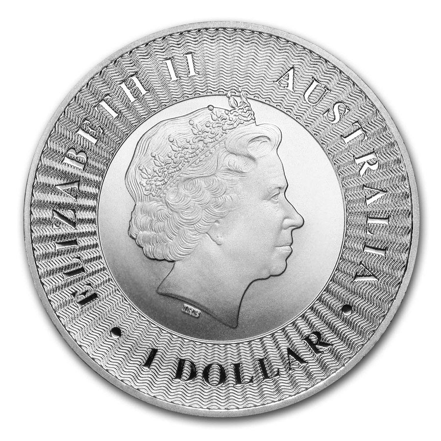 Random Year - Australia 1 oz Silver Kangaroo BU