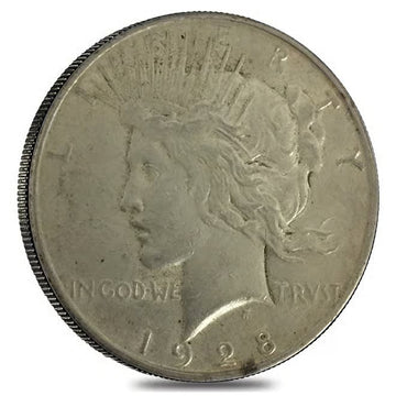 1928-S Peace Silver Dollar VG-XF