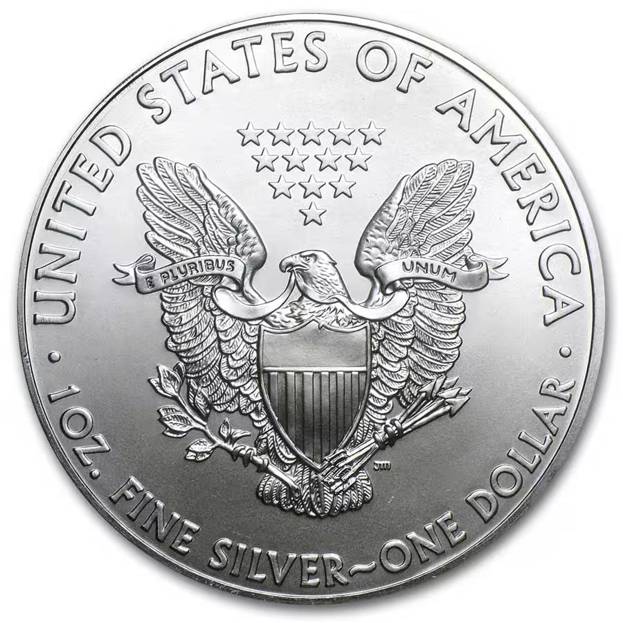 Random Year - 1 oz American Silver Eagle $1 Coin BU